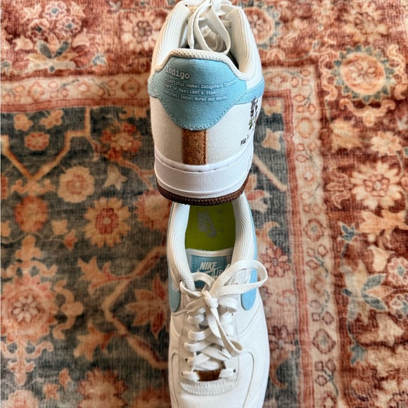 Nike Womens WMNS Air Force 1 Low '07 CZ0269 100 Indigo - Picture 5 of 7